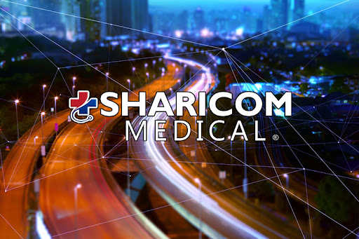 Sharicom Medical historical logo artwork